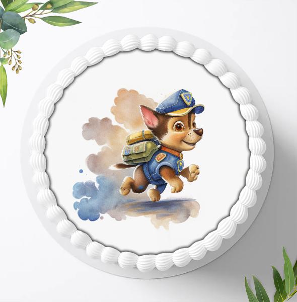 Preview: Paw Patrol Tortenaufleger Ø 20cm, 1034z